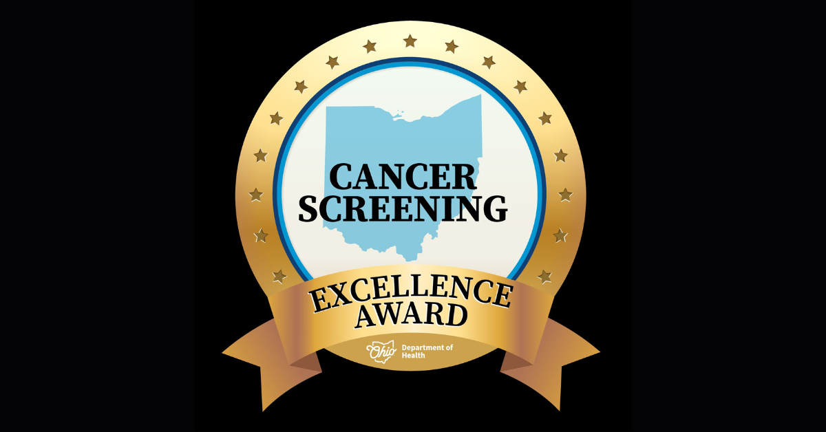 cancer screening emblem